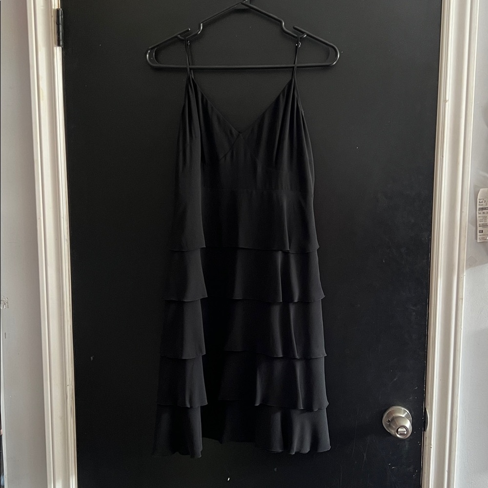 Esprit Black Smocked Dress